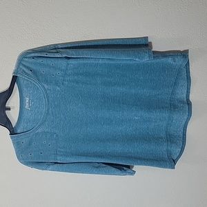 Gently Used Blue Long Sleeve Top